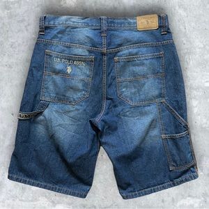 U.S Polo Assn. Denim Carpenter Shorts - Size 34W